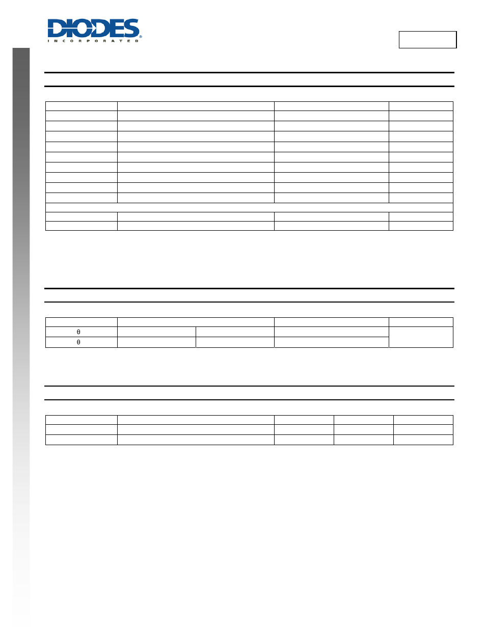 New prod uc t ap6502a, Absolute maximum ratings, Thermal resistance | Recommended operating conditions | Diodes AP6502A User Manual | Page 3 / 14