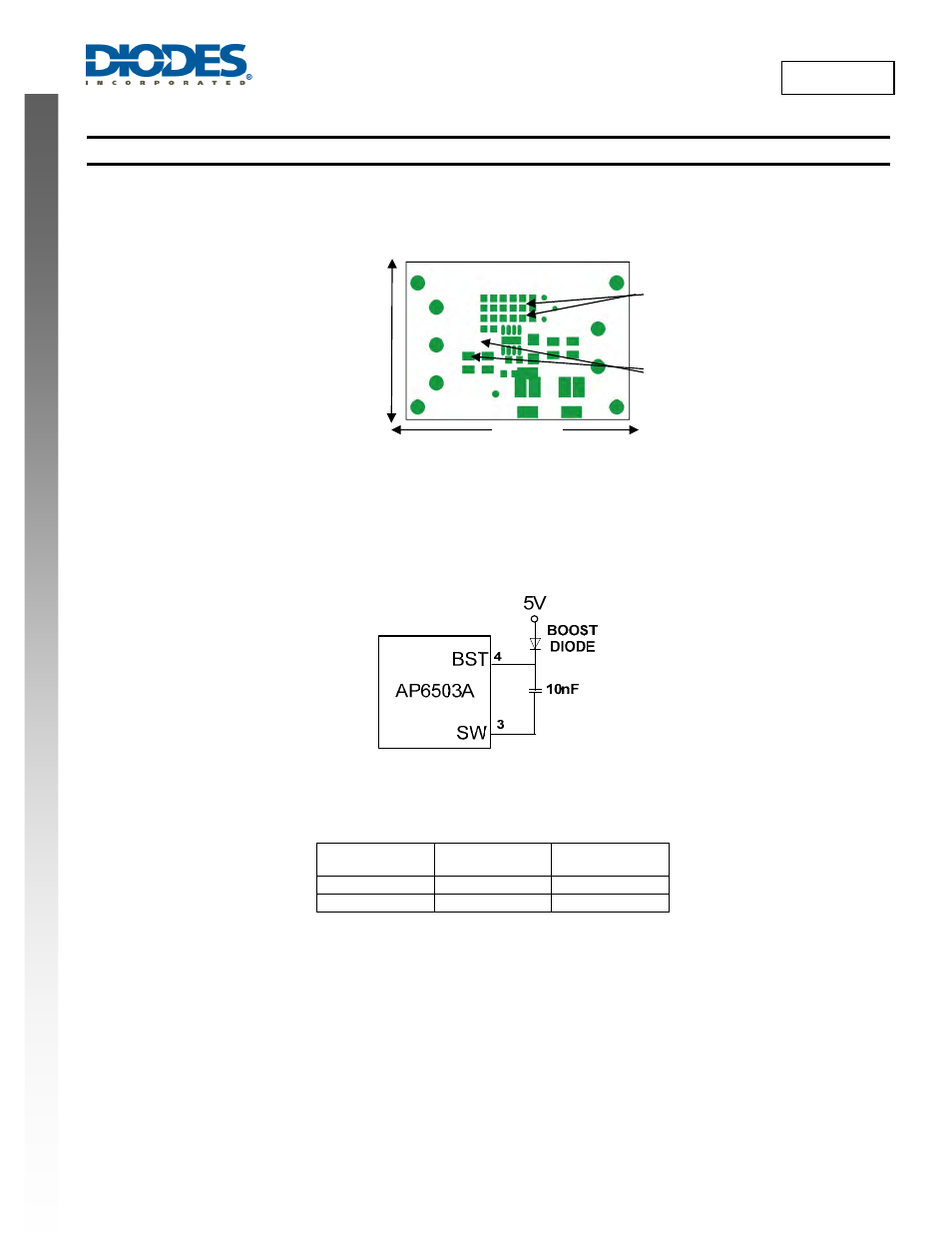 New prod uc t ap6503a, Application information | Diodes AP6503A User Manual | Page 12 / 15