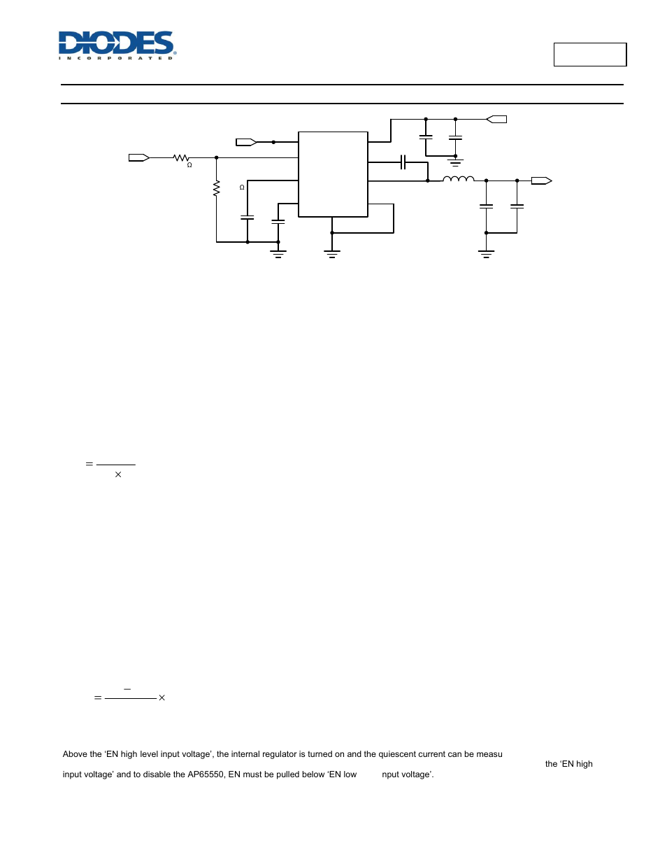 Application information, Fv v t, T2l v v i | Diodes AP65550 User Manual | Page 9 / 14