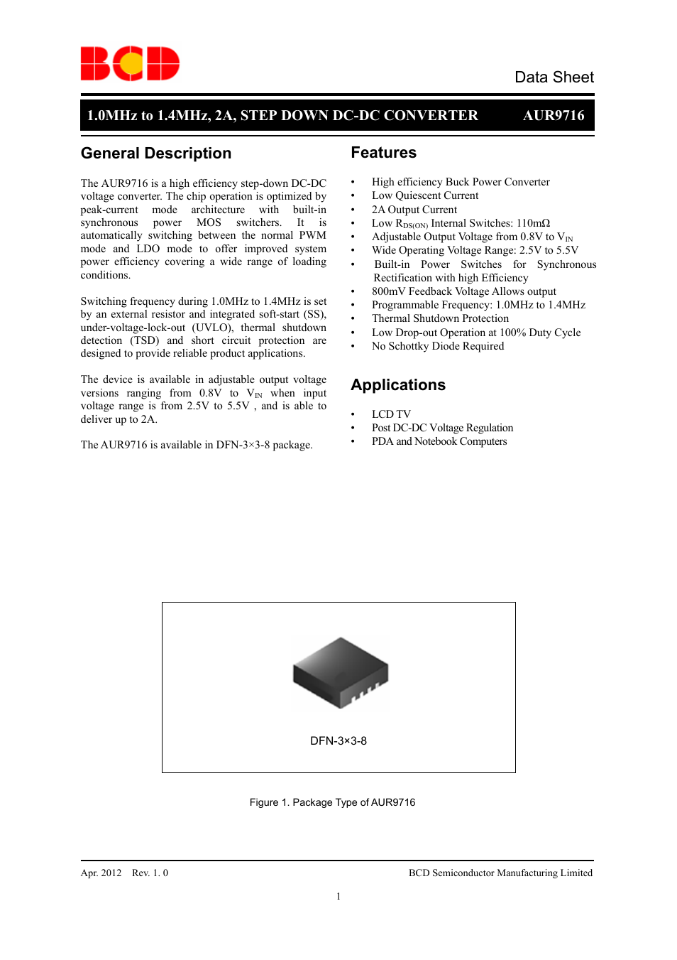 Diodes AUR9716 User Manual | 15 pages
