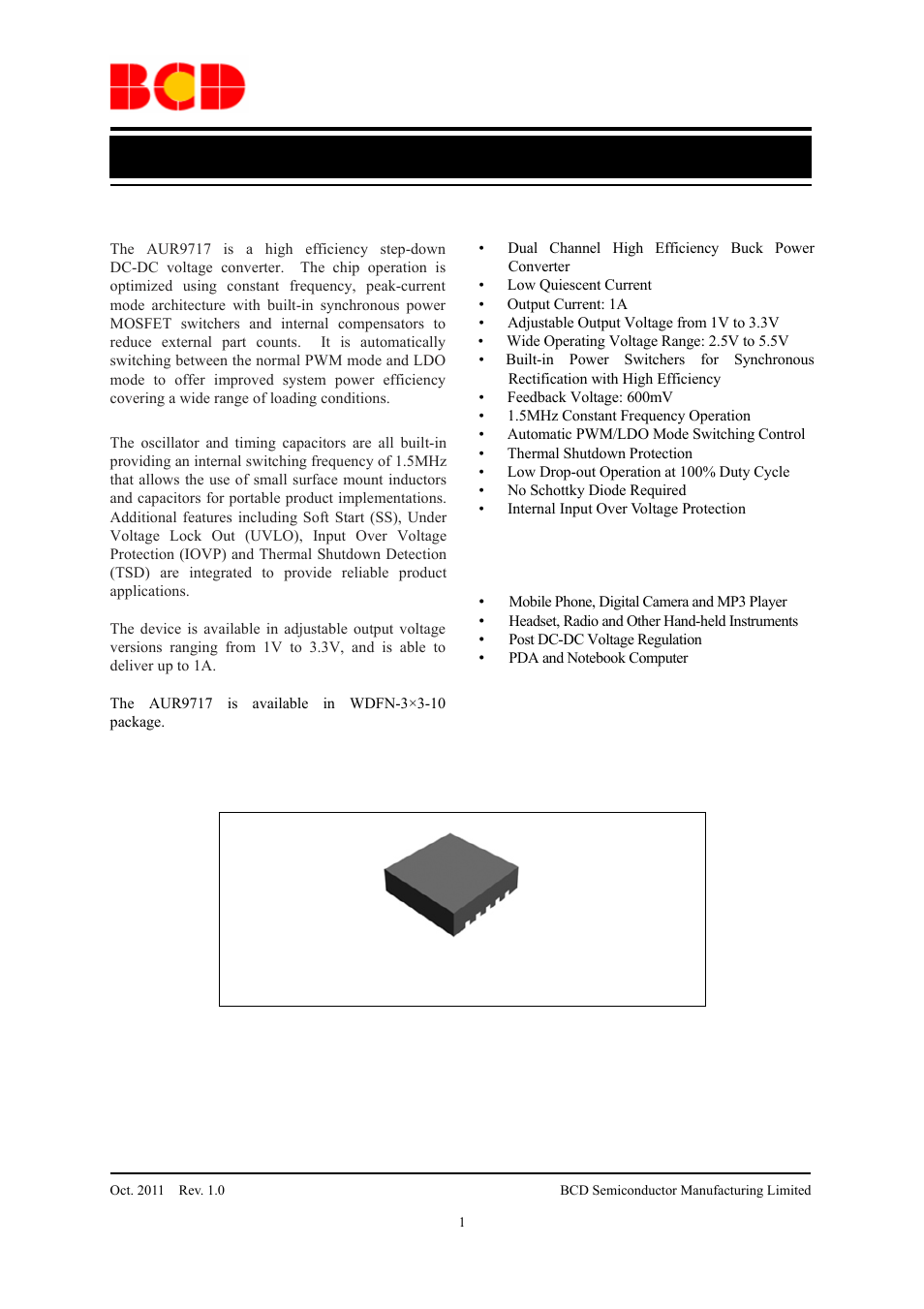 Diodes AUR9717 User Manual | 14 pages