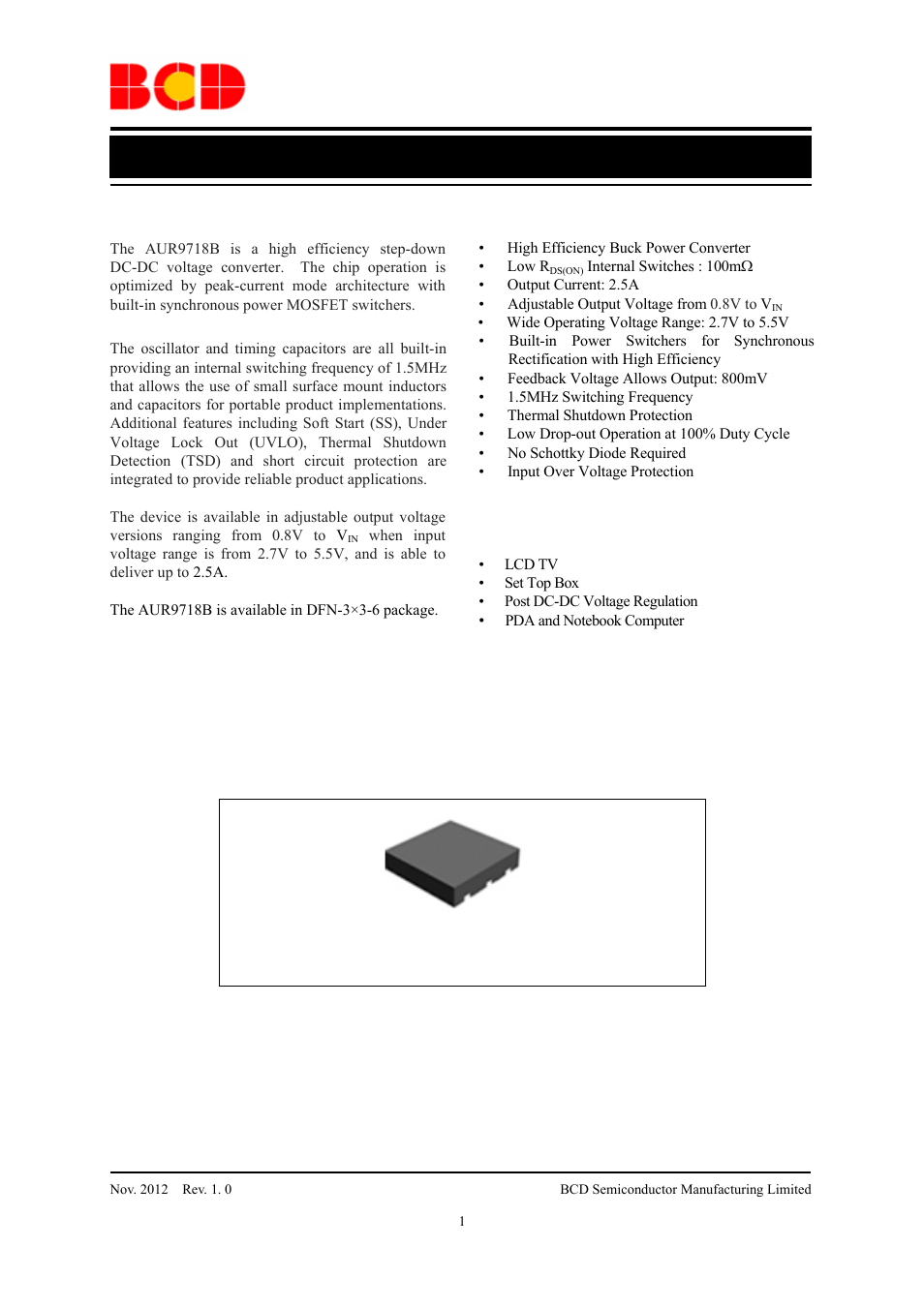 Diodes AUR9718B User Manual | 18 pages