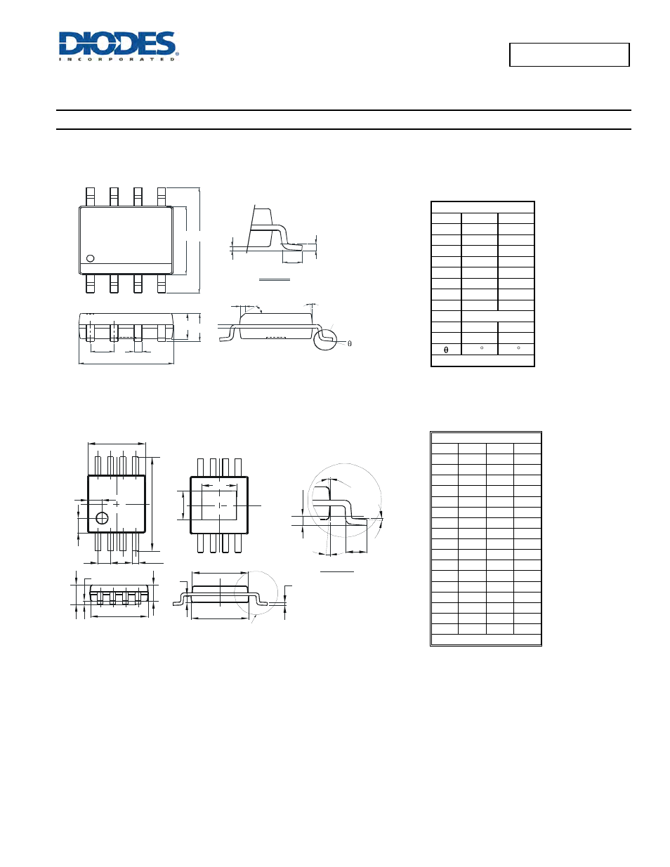 Package outline dimensions | Diodes AP2176 User Manual | Page 15 / 17