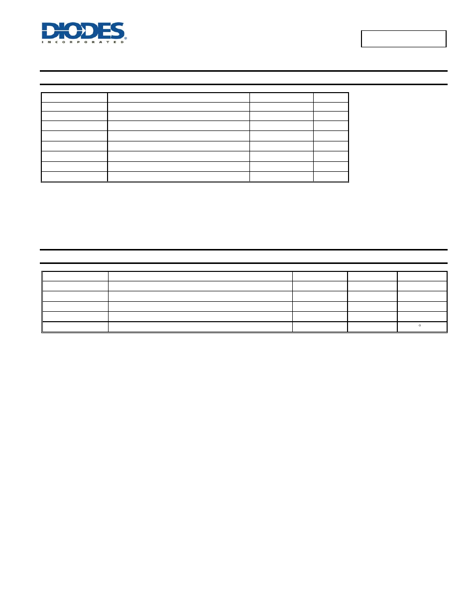 Absolute maximum ratings, Recommended operating conditions | Diodes AP2192 User Manual | Page 3 / 17