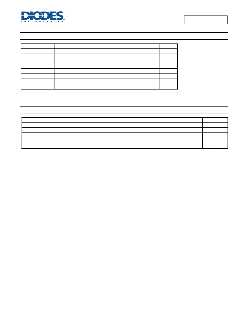 Absolute maximum ratings, Recommended operating conditions | Diodes AP2196 User Manual | Page 3 / 17