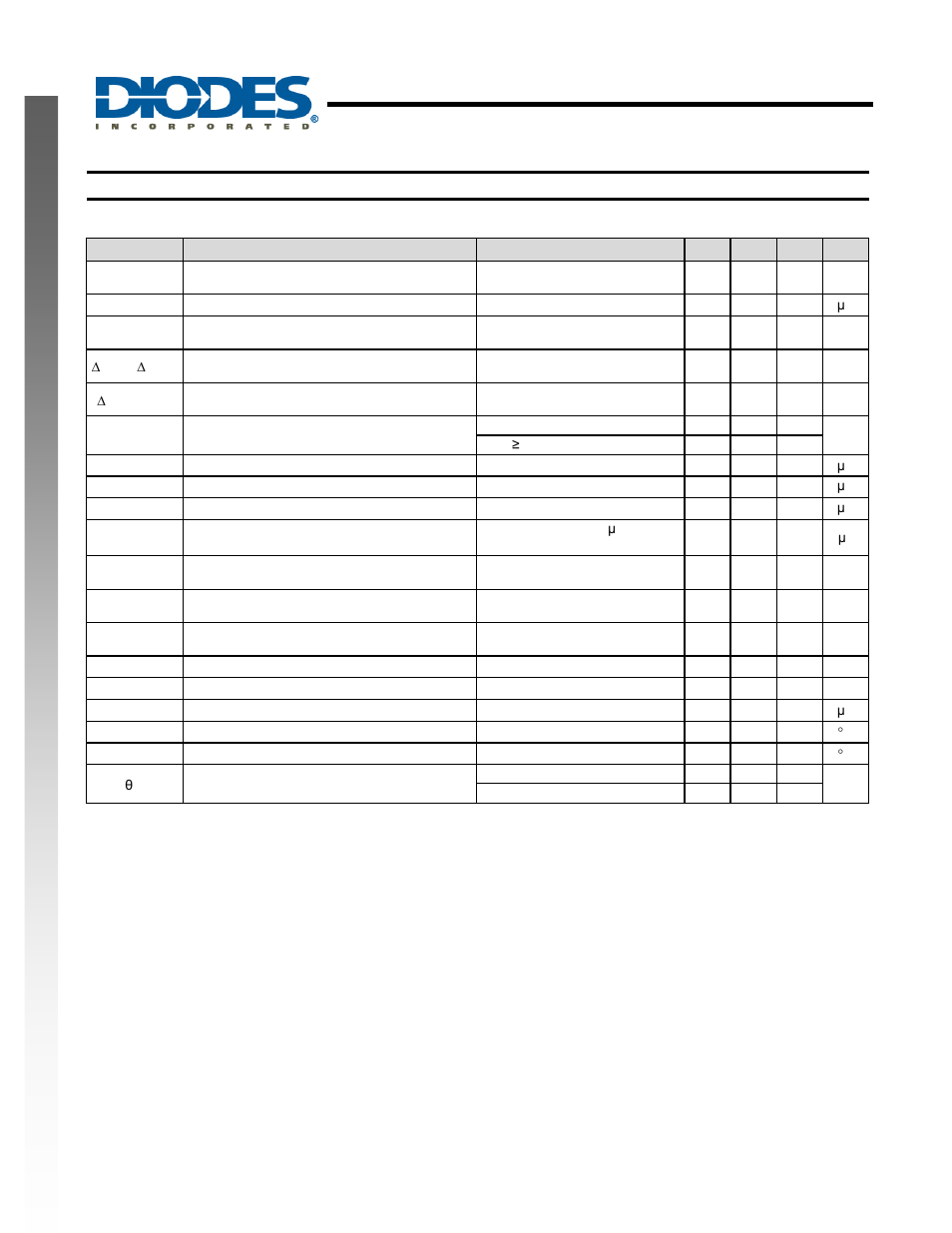 Ap7312, New prod uc t electrical characteristics | Diodes AP7312 User Manual | Page 5 / 18