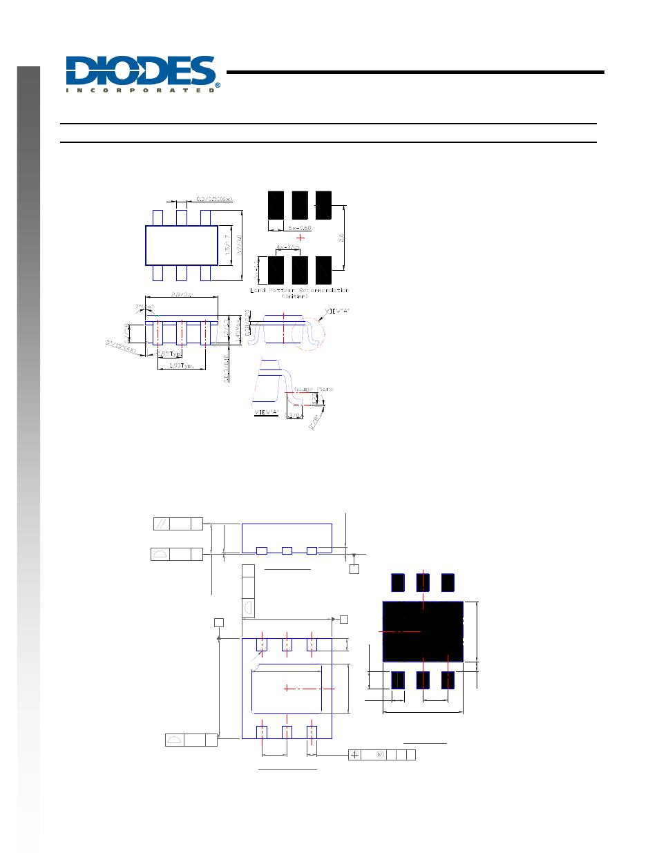 Ap7332, New prod uc t package outline dimensions | Diodes AP7332 User Manual | Page 16 / 18