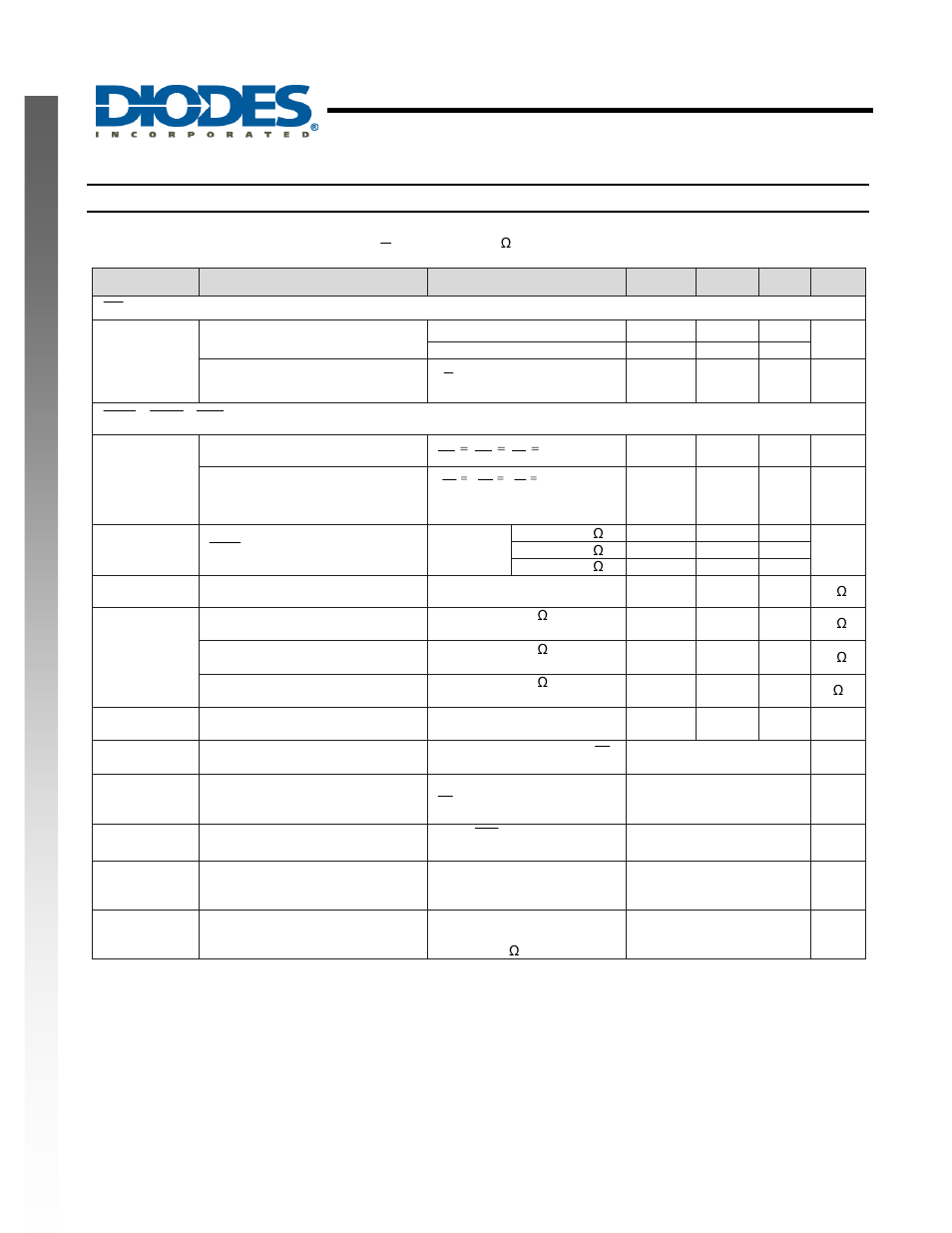 Apm8600, New prod uc t electrical characteristics | Diodes APM8600 User Manual | Page 6 / 14