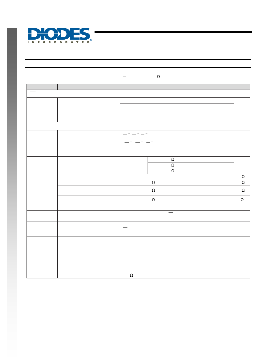 Apm8601, New prod uc t electrical characteristics | Diodes APM8601 User Manual | Page 6 / 14