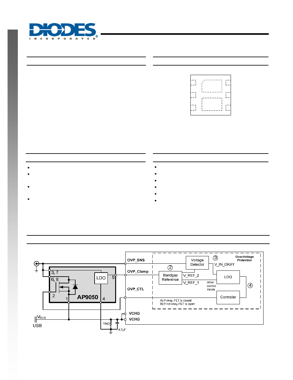 Diodes AP9050 User Manual | 9 pages