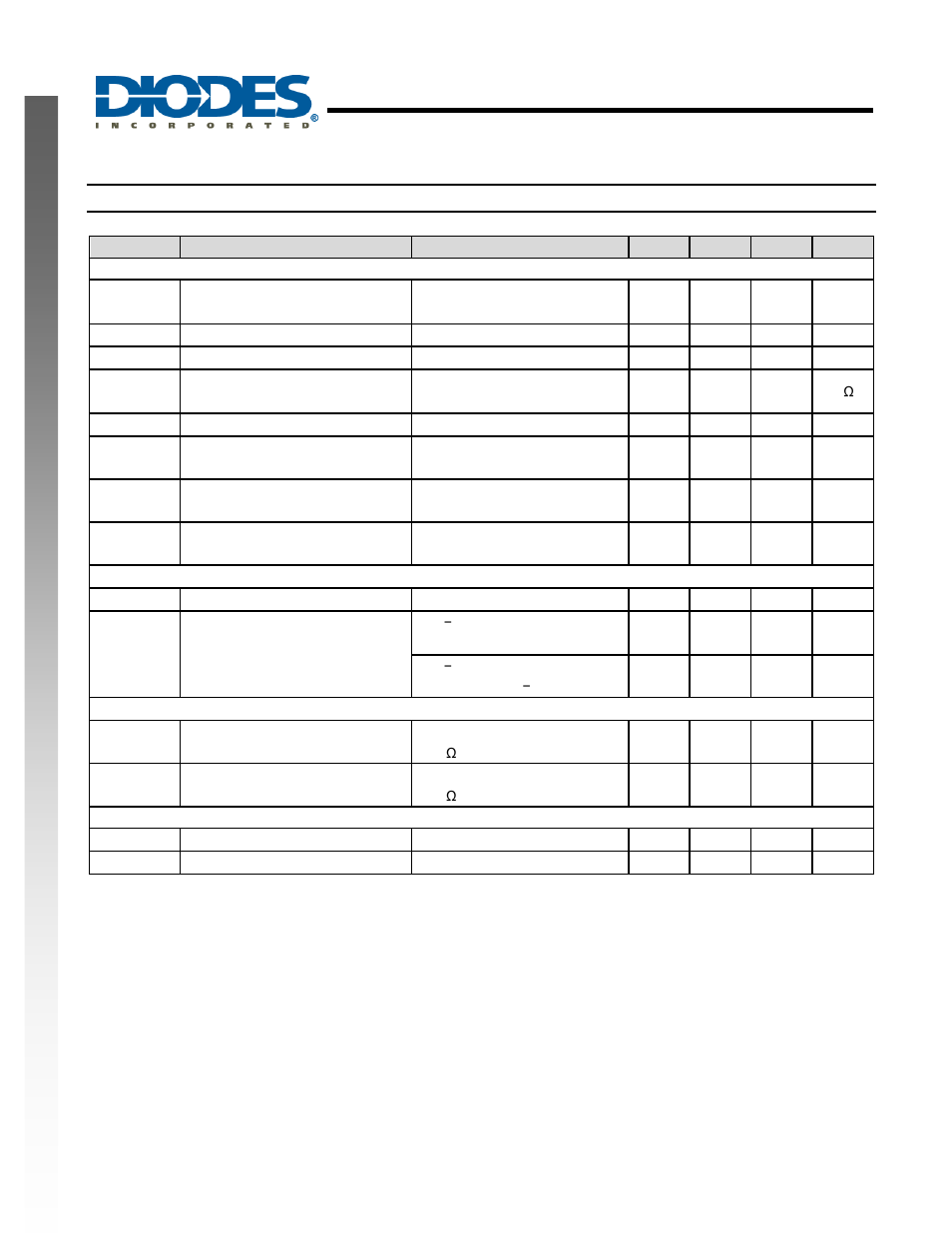 Ap9050, New prod uc t electrical characteristics | Diodes AP9050 User Manual | Page 4 / 9