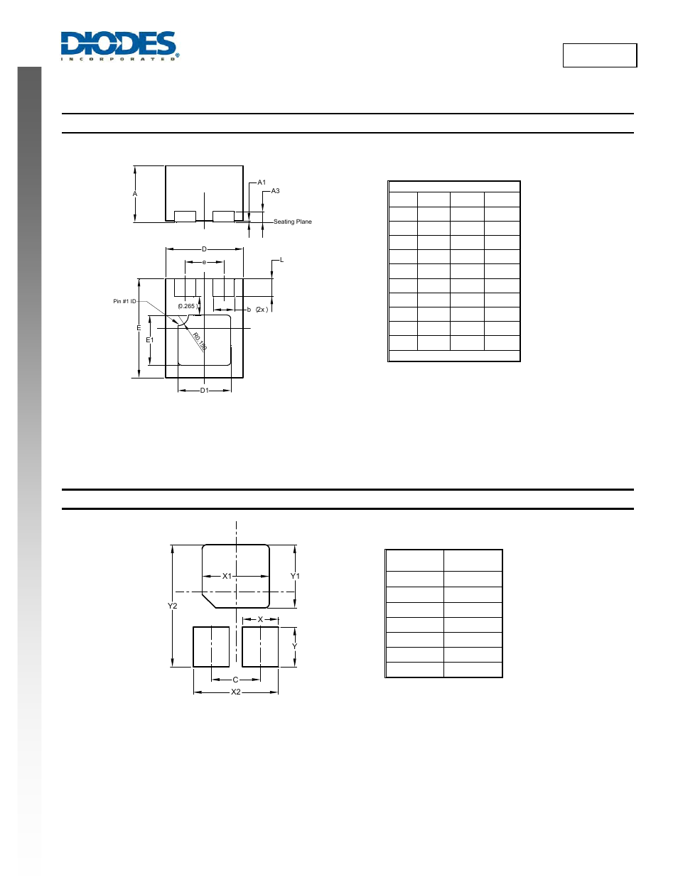New prod uc t ap9060, Package outline dimensions, Suggested pad layout | Diodes AP9060 User Manual | Page 7 / 9