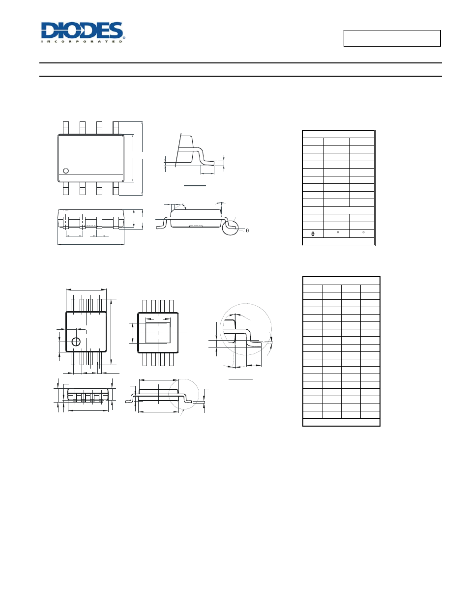 Package outline dimensions | Diodes AP2141D/ AP2151D User Manual | Page 14 / 18