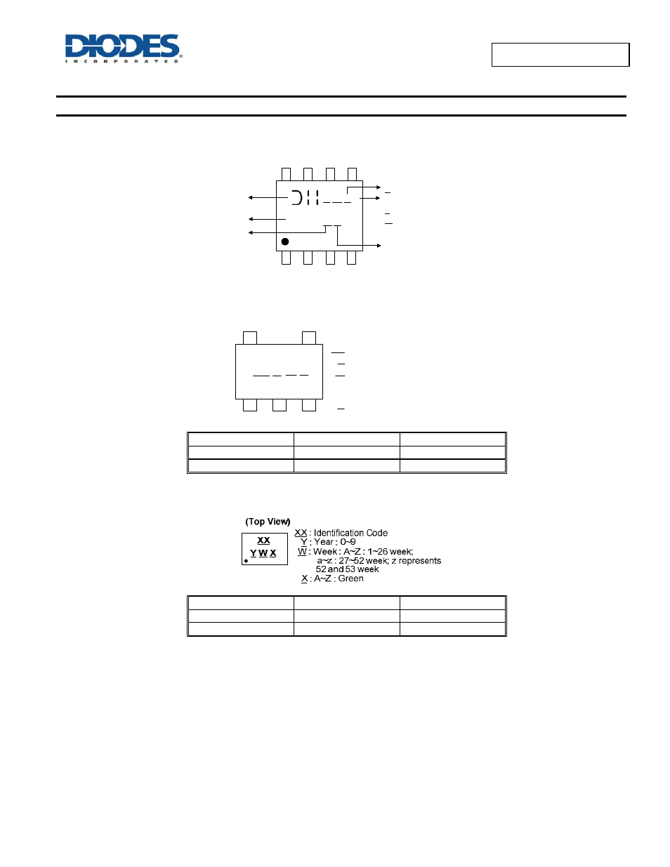 Marking information, Ap23, Ap21 x 1 d | Diodes AP2161D/AP2171D User Manual | Page 13 / 19