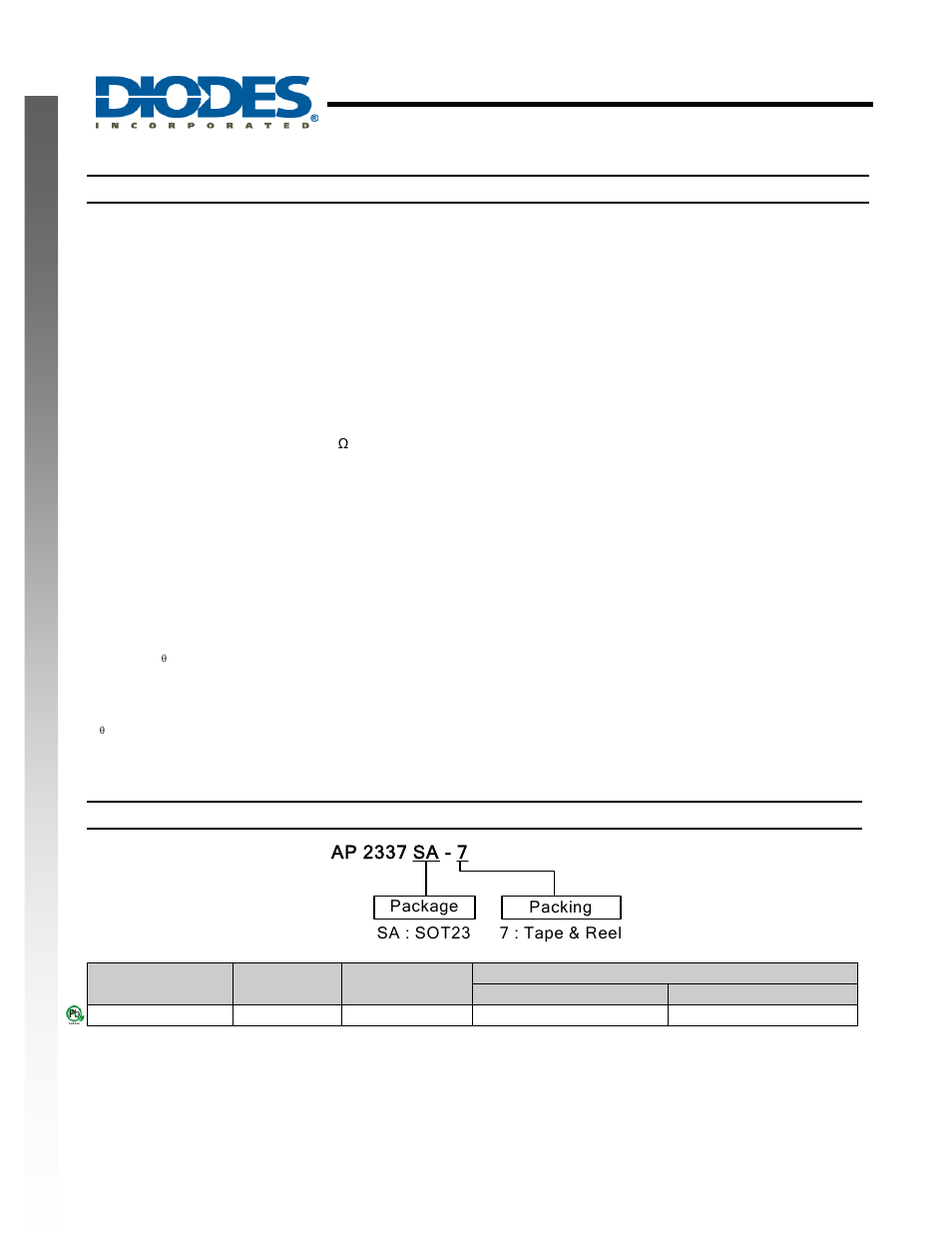 Ap2337, 0a single channel current-limited load switch, New prod uc t | Diodes AP2337 User Manual | Page 8 / 10
