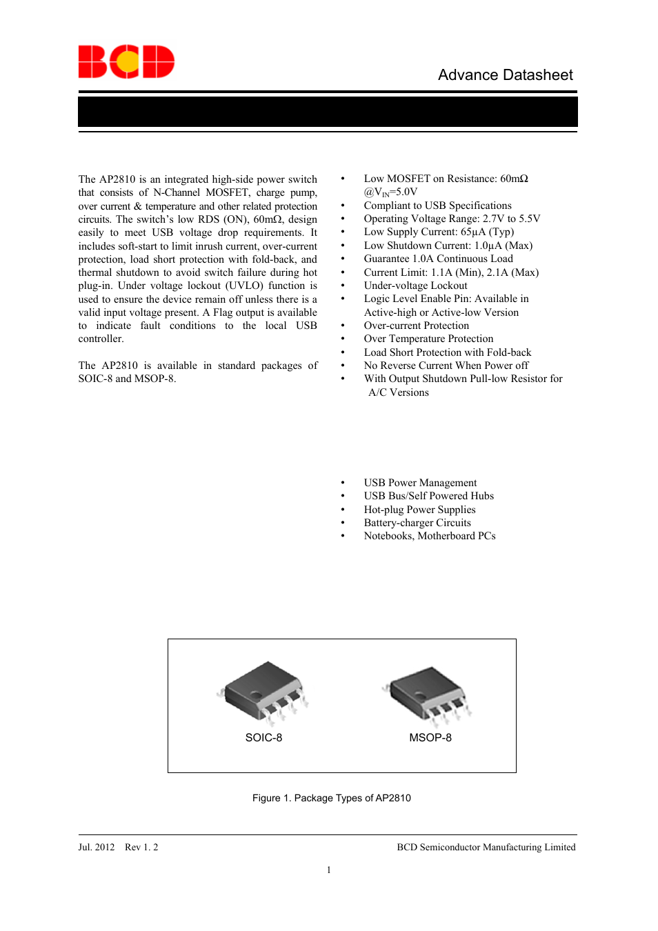 Diodes AP2810 User Manual | 14 pages