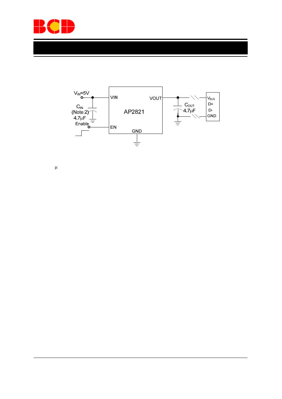 Advance datasheet, Typical application | Diodes AP2821 User Manual | Page 14 / 17