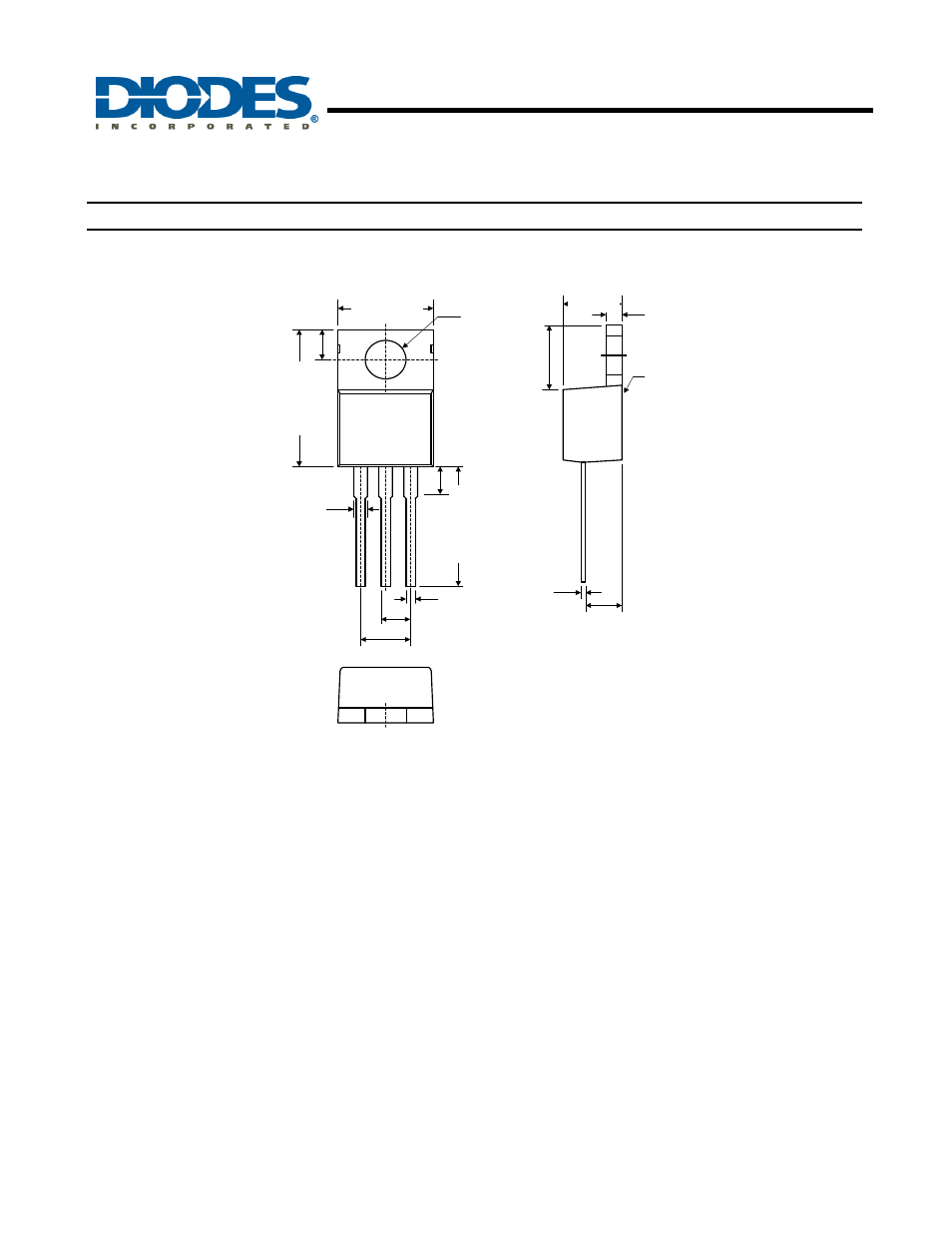 Ap1086, Package outline dimensions | Diodes AP1086 User Manual | Page 9 / 10