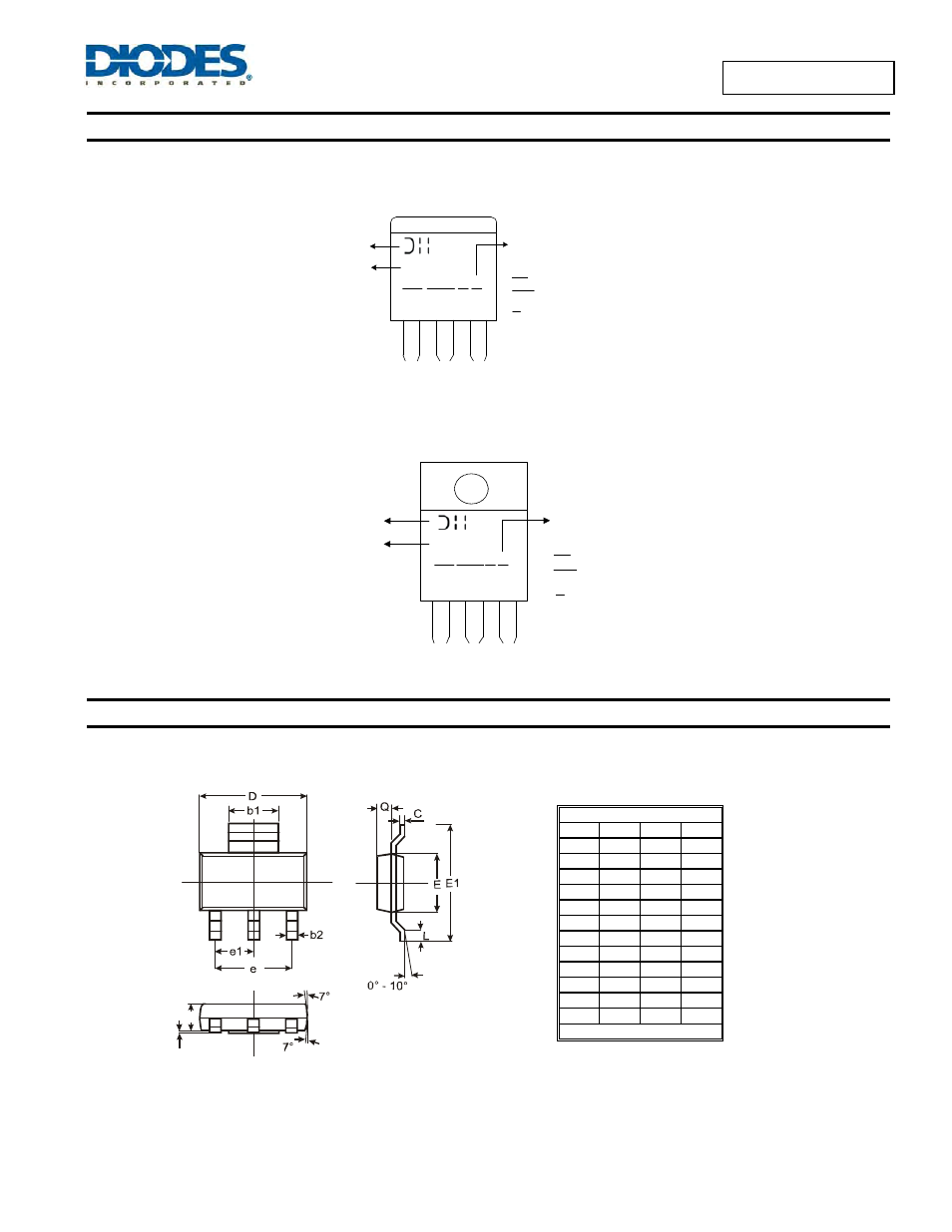 Package outline dimensions | Diodes AP1117/AP1117I User Manual | Page 9 / 13
