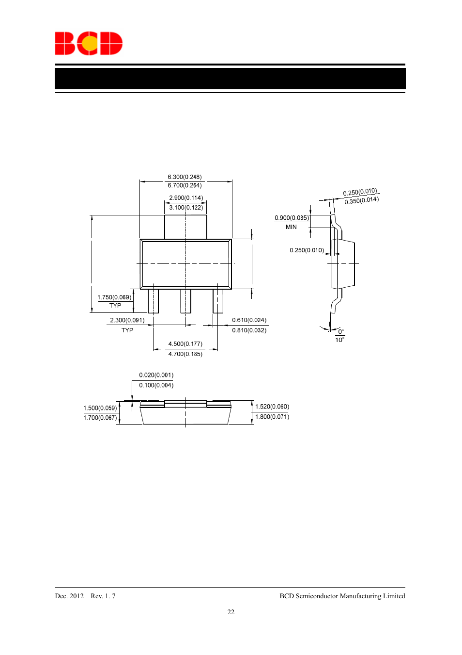 Data sheet | Diodes AP2111 User Manual | Page 22 / 24