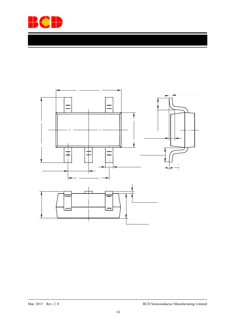 Data sheet, Mechanical dimensions sot-23-5 unit: mm(inch) | Diodes AP2112 User Manual | Page 18 / 21