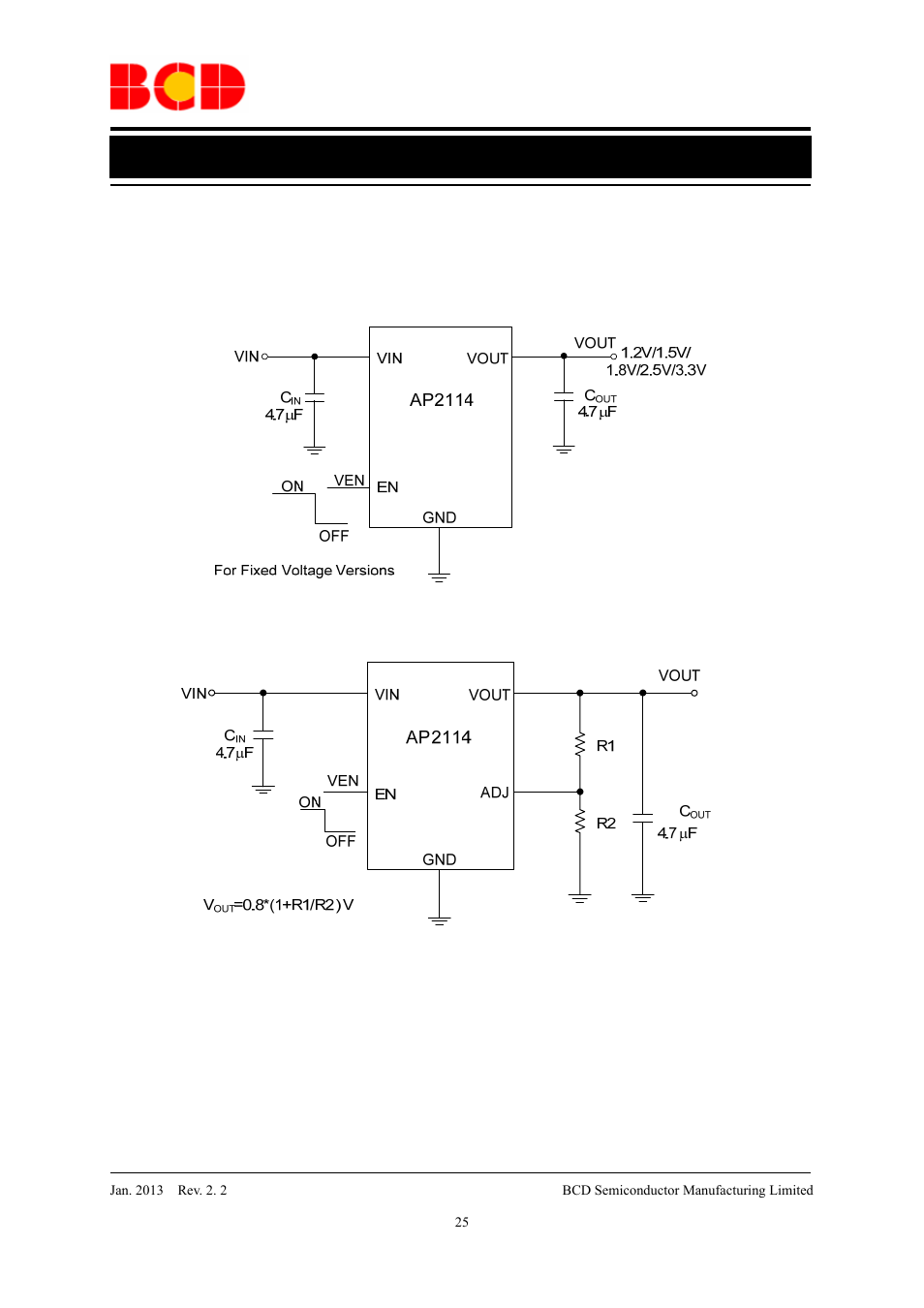 Data sheet, Typical application | Diodes AP2114 User Manual | Page 25 / 33