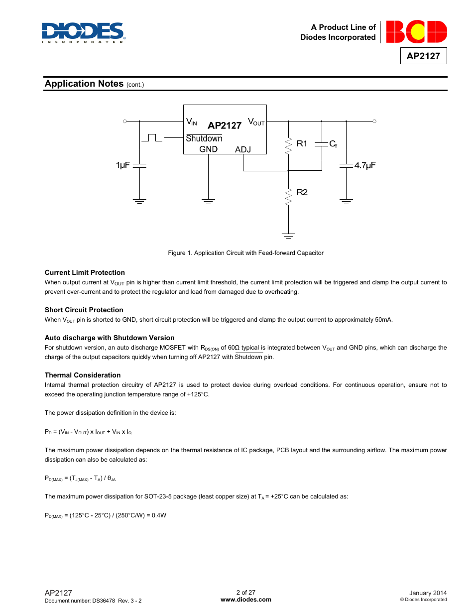 Ap2127 | Diodes AP2127 User Manual | Page 13 / 27