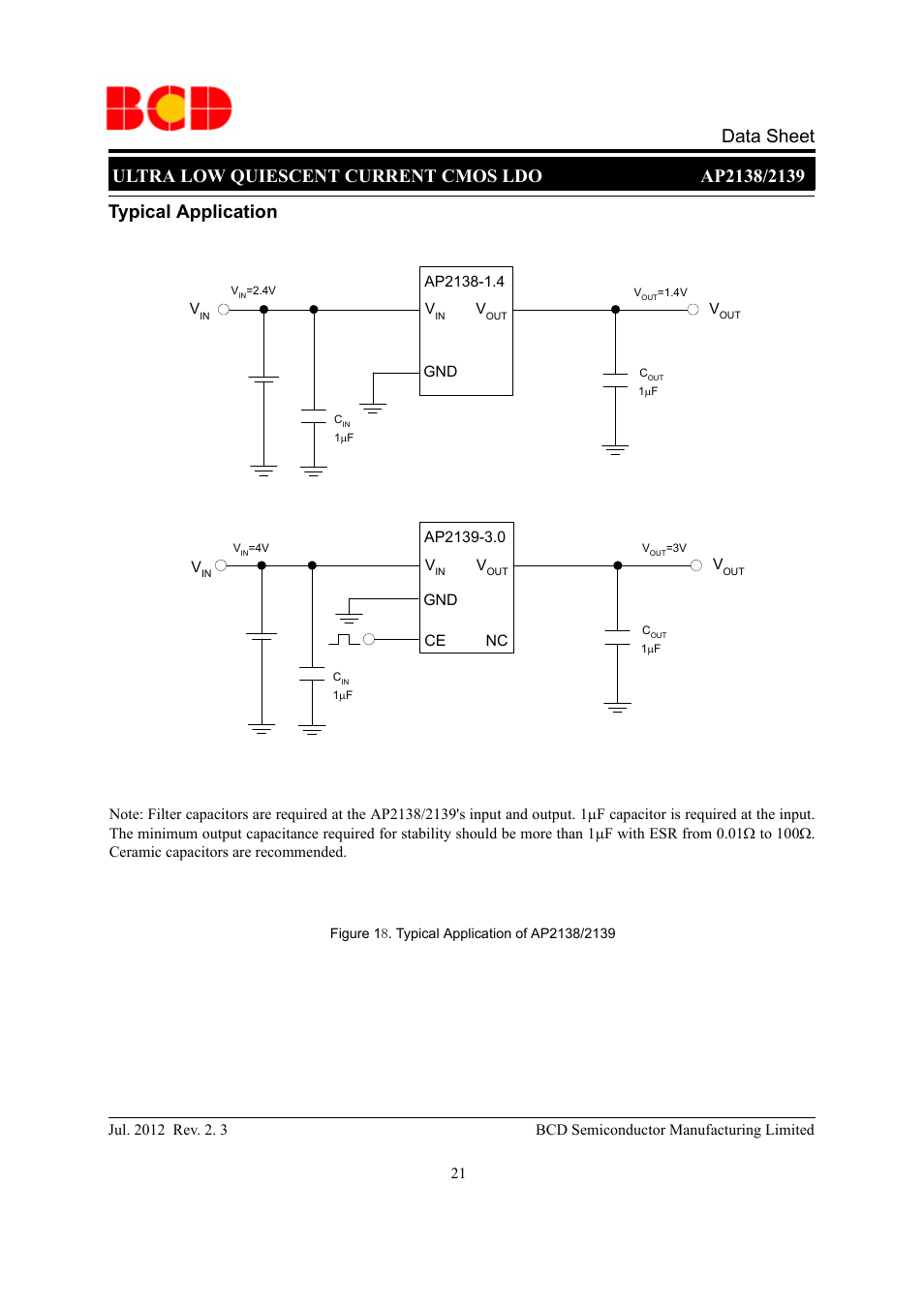 Diodes AP2138/2139 User Manual | Page 21 / 25