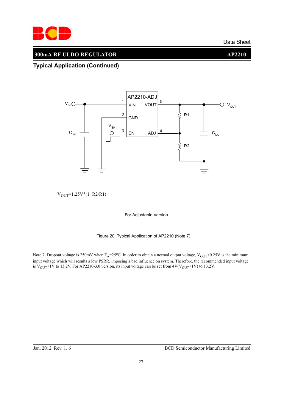 Typical application (continued) | Diodes AP2210 User Manual | Page 27 / 31