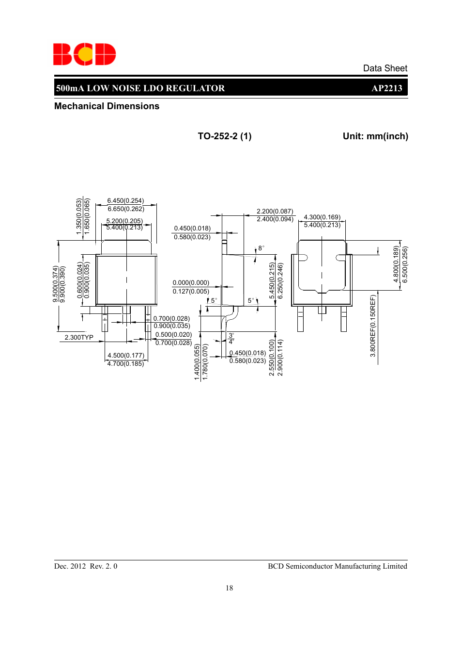 Diodes AP2213 User Manual | Page 18 / 22