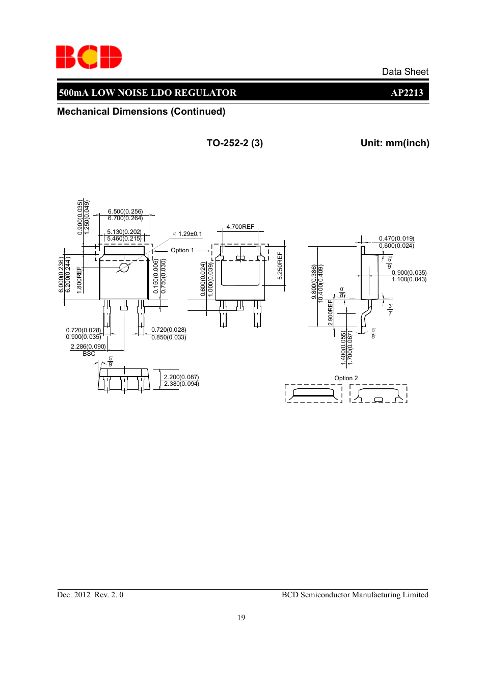 Diodes AP2213 User Manual | Page 19 / 22