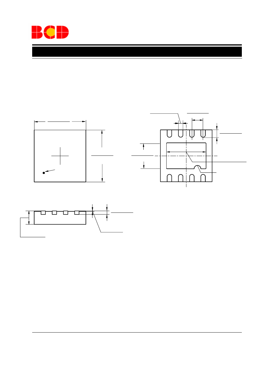 Mechanical dimensions unit: mm(inch) dfn-3x3-8 | Diodes AP2318A User Manual | Page 11 / 13