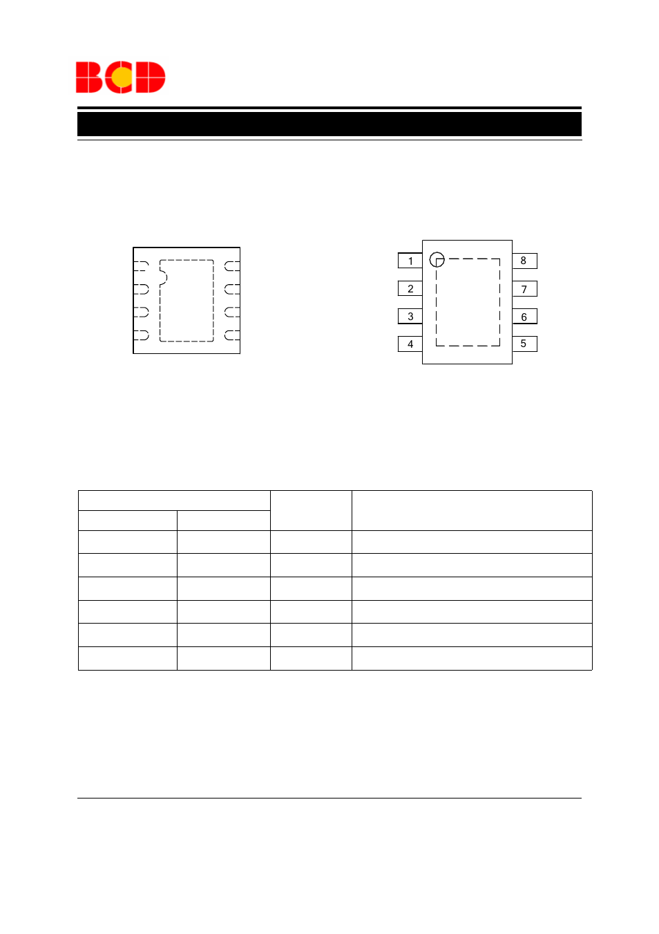 Pin configuration, Pin description | Diodes AP2318A User Manual | Page 2 / 13