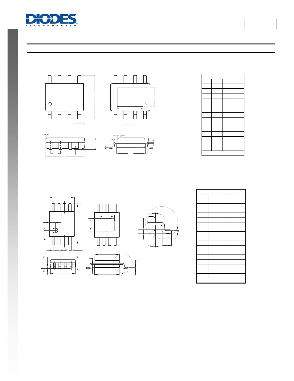 New prod uc t ap7175, Package outline dimensions | Diodes AP7175 User Manual | Page 12 / 14