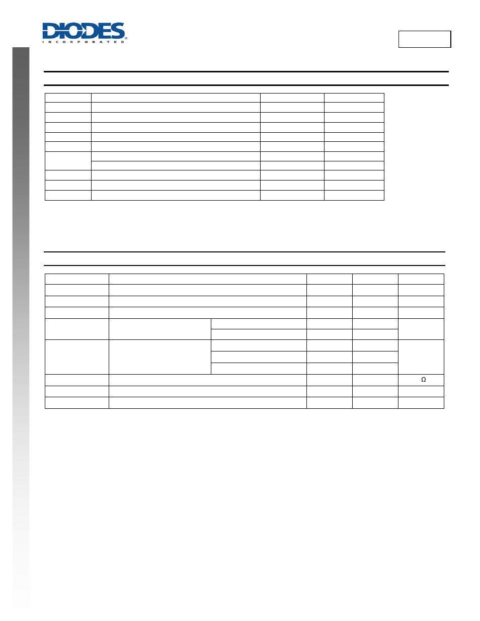 New prod uc t ap7175, Absolute maximum ratings, Recommended operating conditions | Diodes AP7175 User Manual | Page 3 / 14