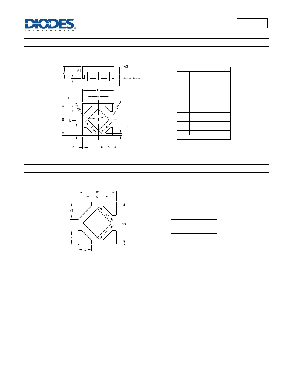 Package outline dimensions, Suggested pad layout | Diodes AP7341 User Manual | Page 12 / 14