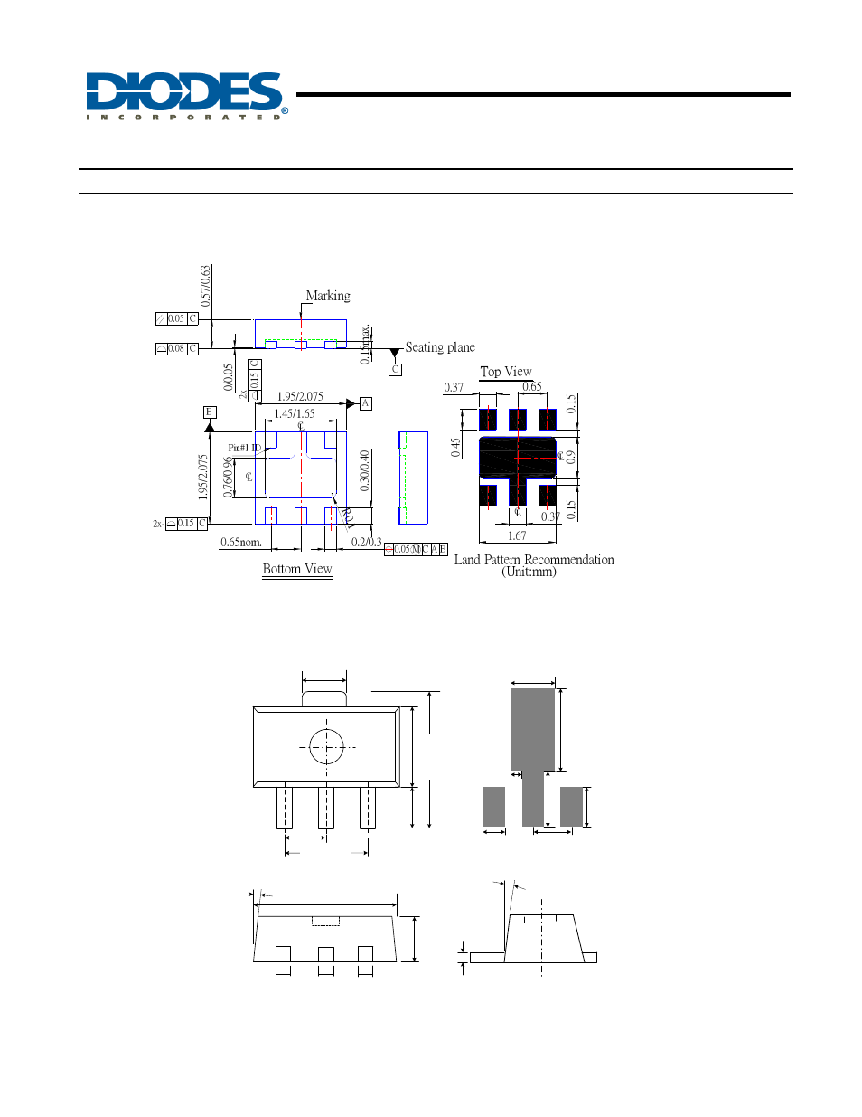 Ap7365, New prod uc t, Package outline dimensions | Diodes AP7365 User Manual | Page 16 / 19
