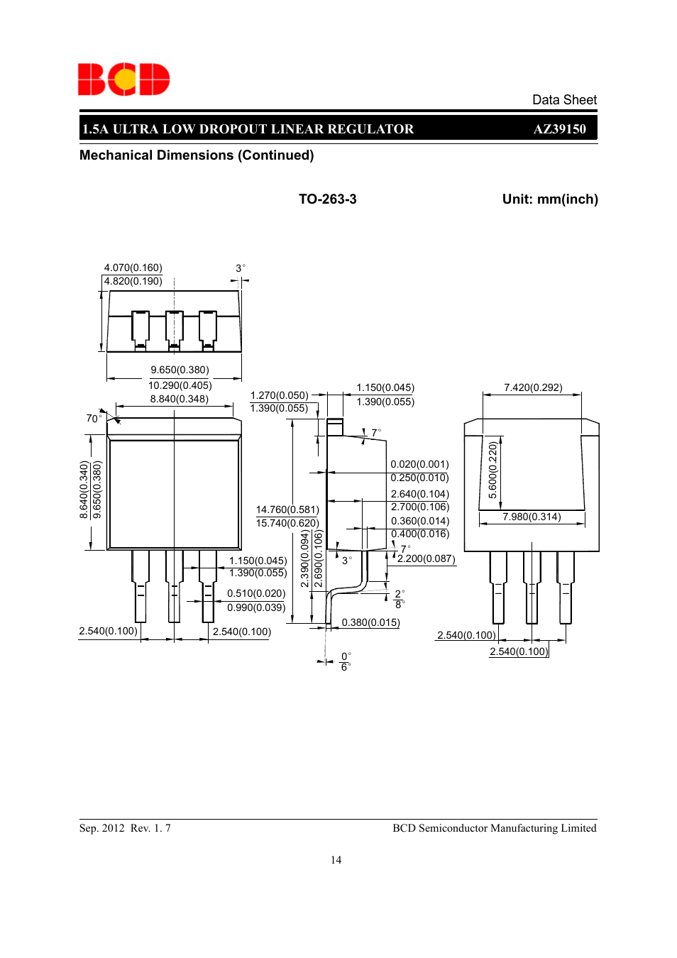 Diodes AZ39150 User Manual | Page 14 / 19