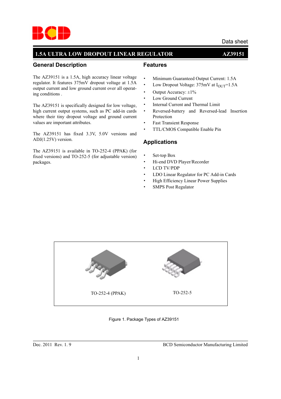 Diodes AZ39151 User Manual | 14 pages