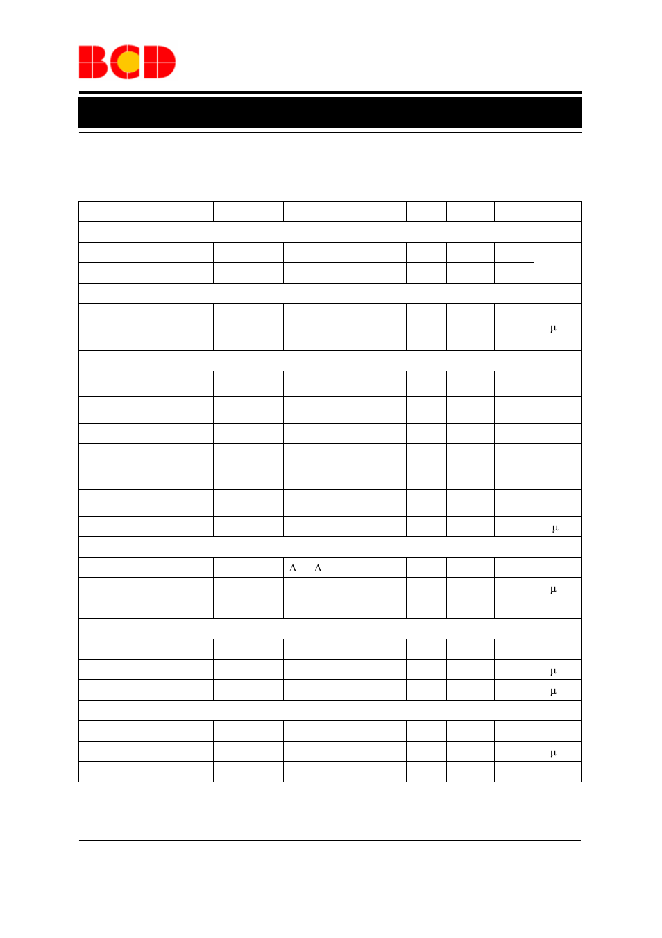 Preliminary datasheet, Electrical characteristics, Parameter symbol conditions min typ max unit | Diodes AP1681 User Manual | Page 6 / 13