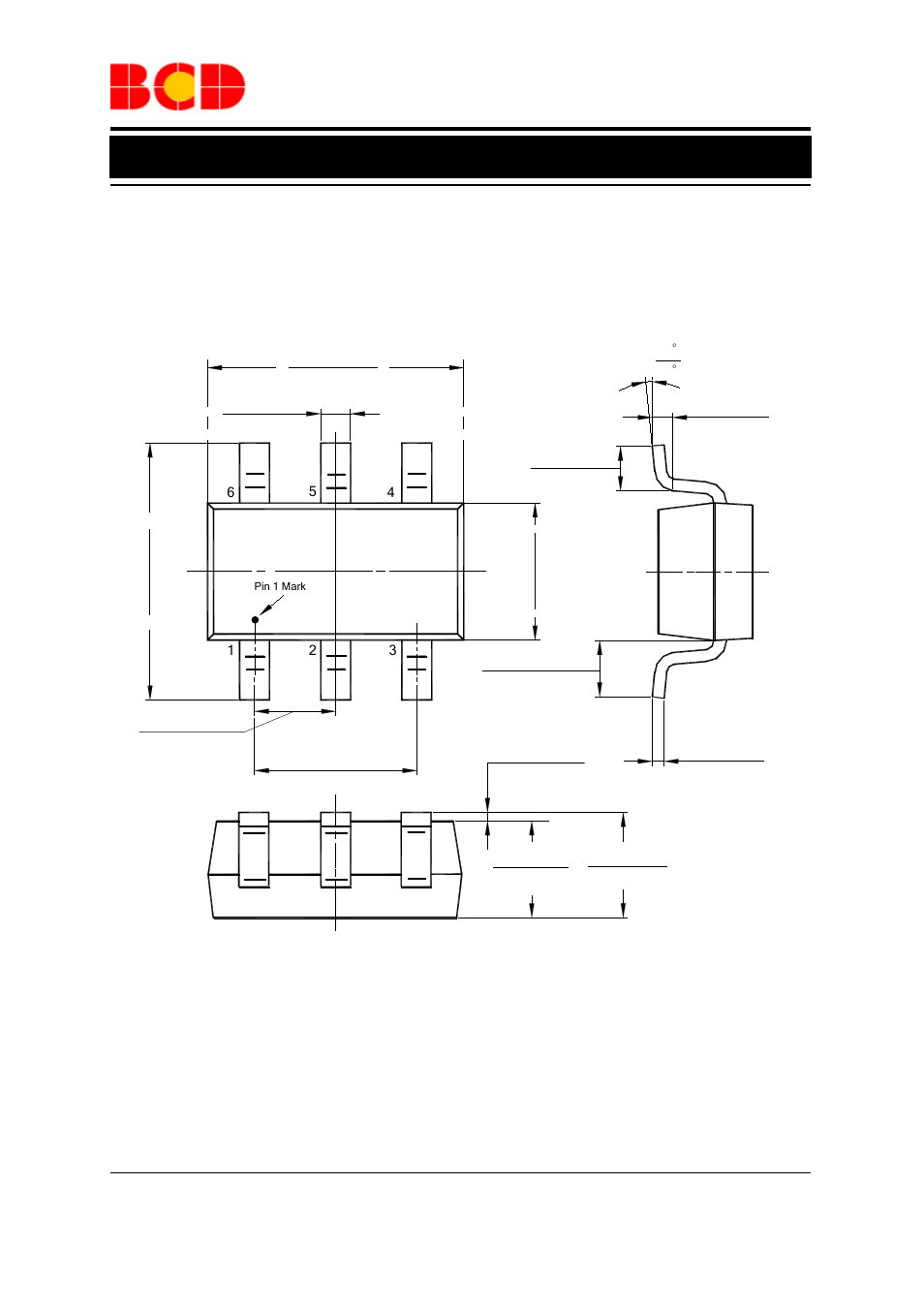 Preliminary datasheet, Low-power off-line psr led controller ap1686, Mechanical dimensions sot-23-6 unit: mm(inch) | Diodes AP1686 User Manual | Page 10 / 11