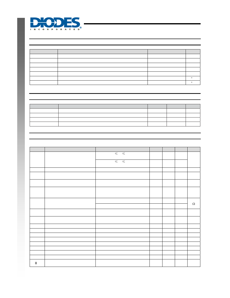 Al3157, Ne w produc t absolute maximum ratings, Recommended operating conditions | Electrical characteristics | Diodes AL3157 User Manual | Page 3 / 9