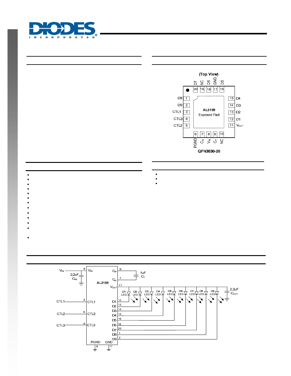 Diodes AL3159 User Manual | 10 pages