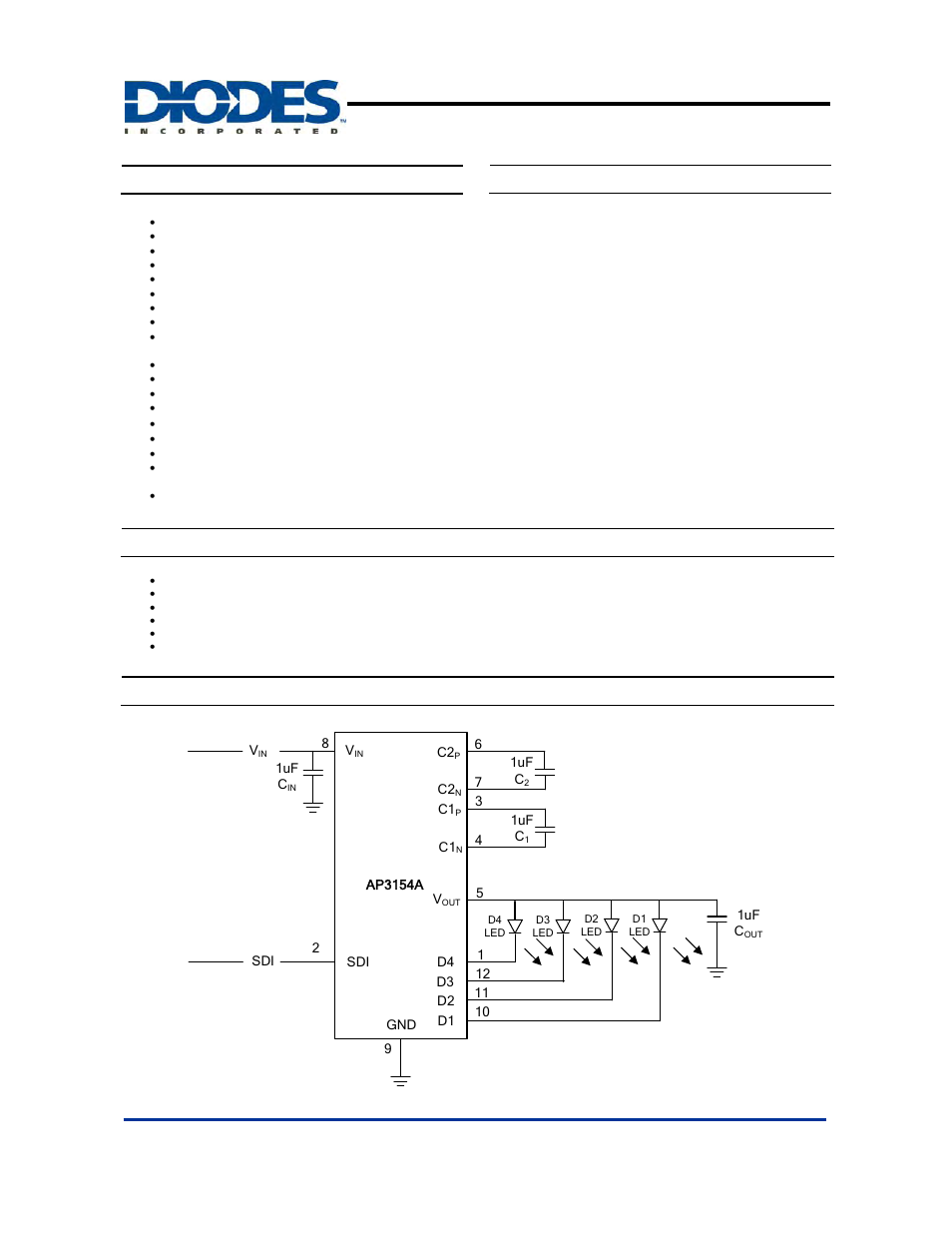 Diodes AP3154A User Manual | 14 pages