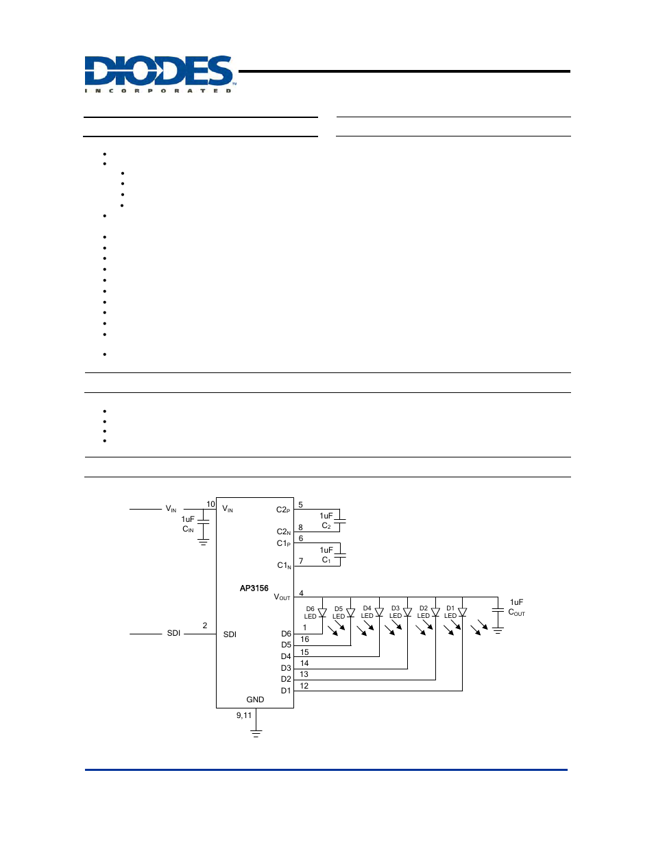 Diodes AP3156 User Manual | 15 pages