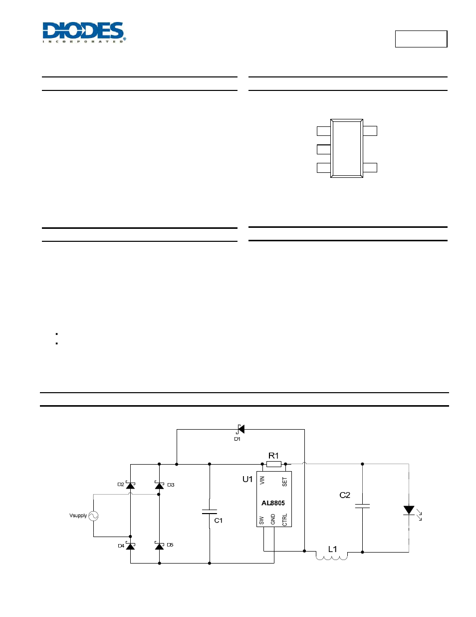 Diodes AL8805 User Manual | 16 pages