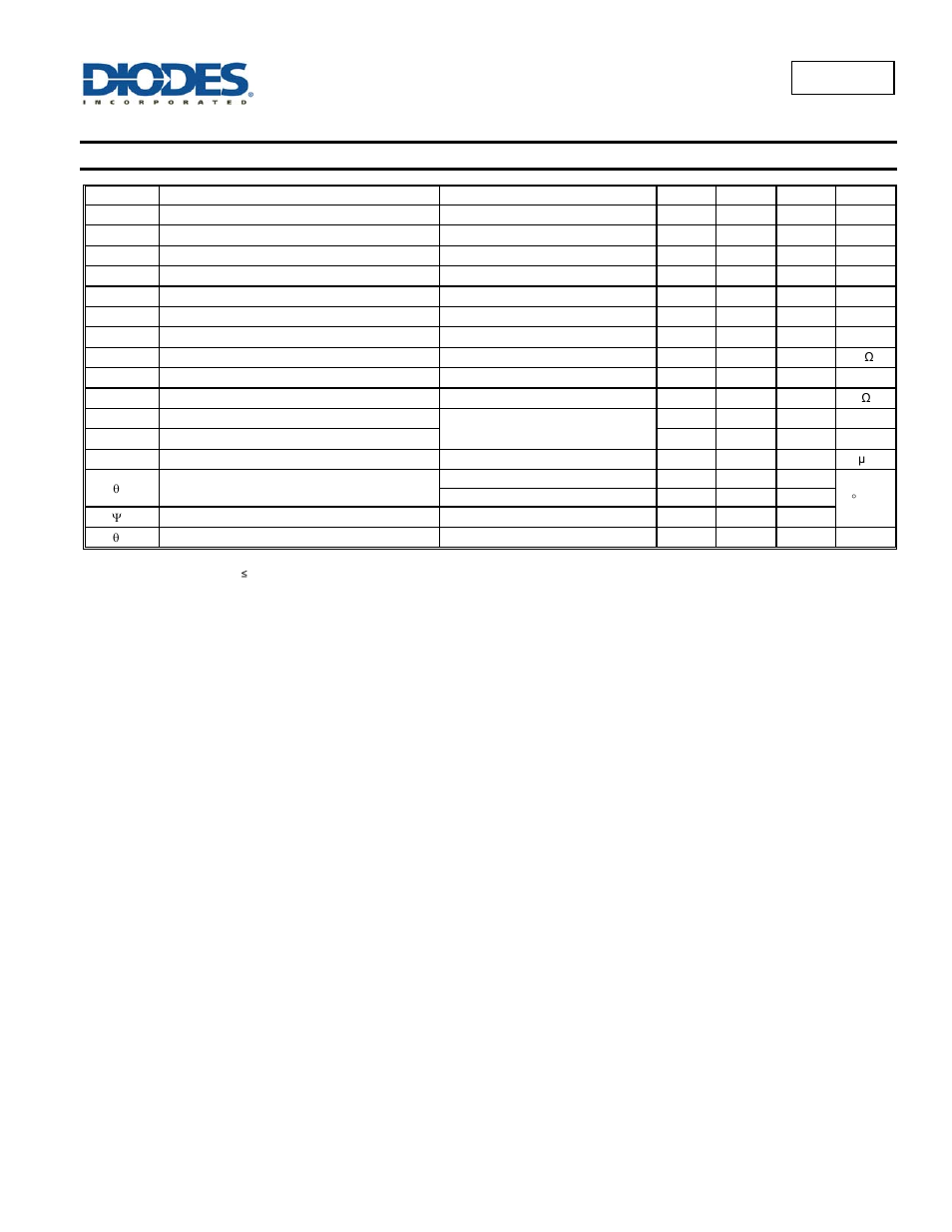 Electrical characteristics, Al8807 | Diodes AL8807 User Manual | Page 3 / 20
