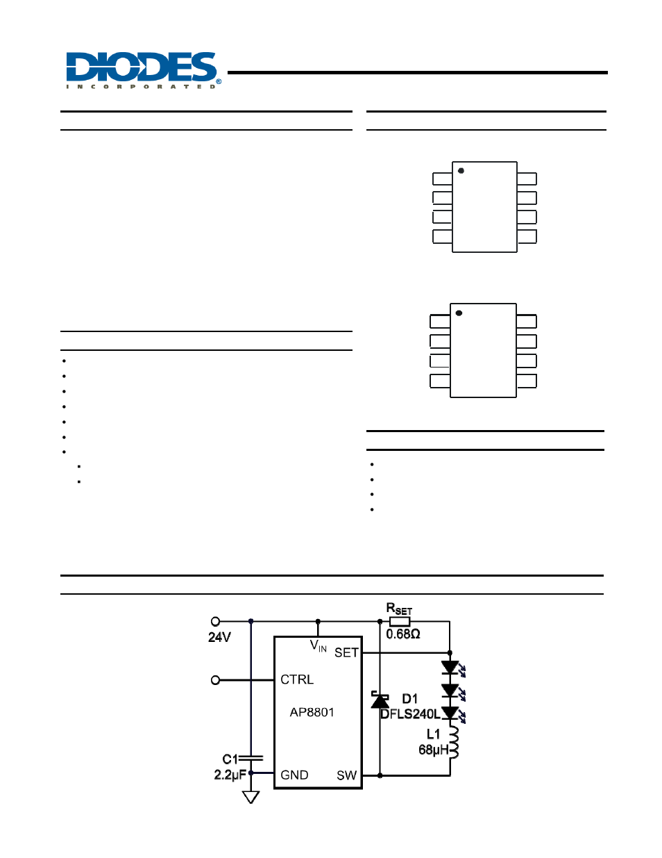 Diodes AP8801 User Manual | 14 pages