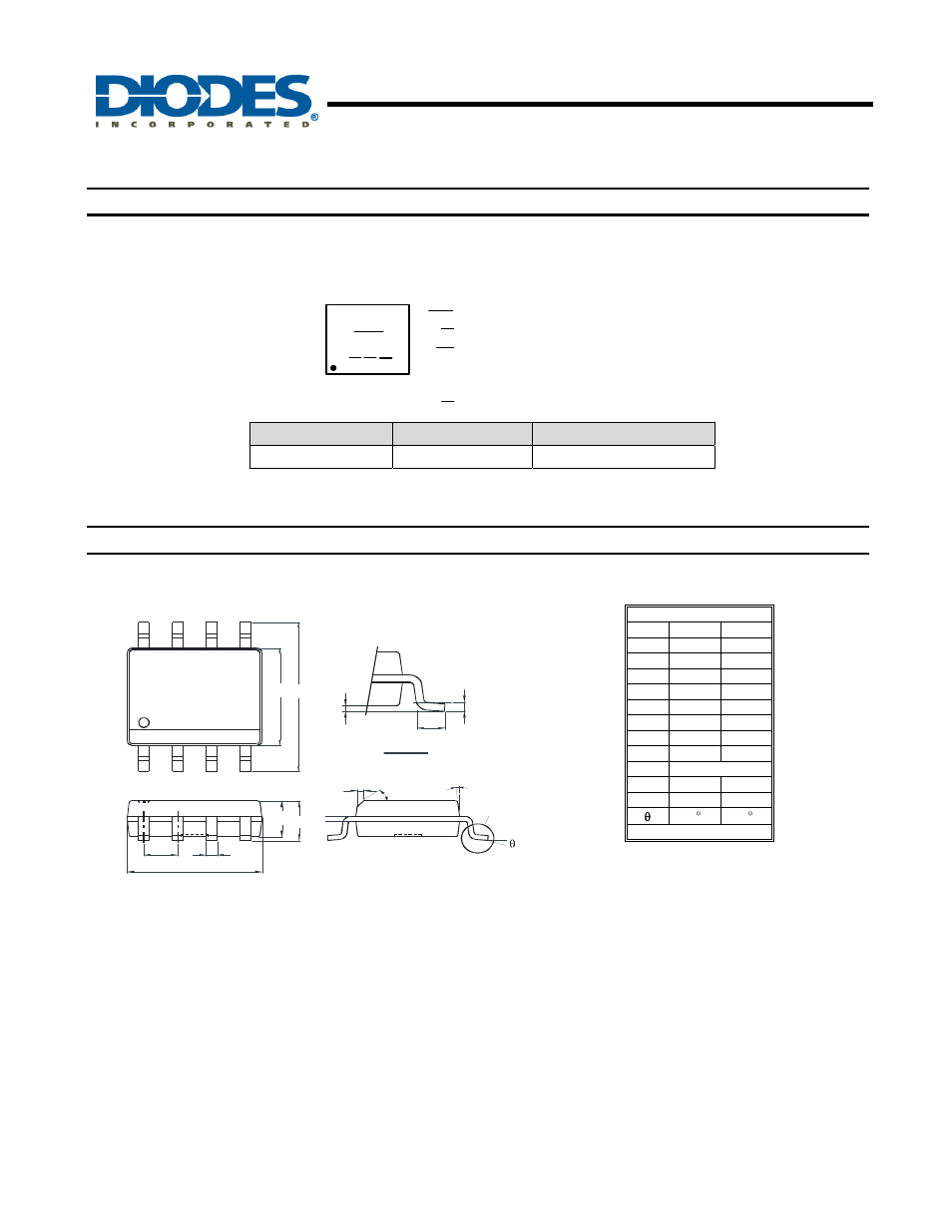 Ap8802, 1a led step-down converter, Marking information (cont.) | Package outline dimensions | Diodes AP8802 User Manual | Page 16 / 19