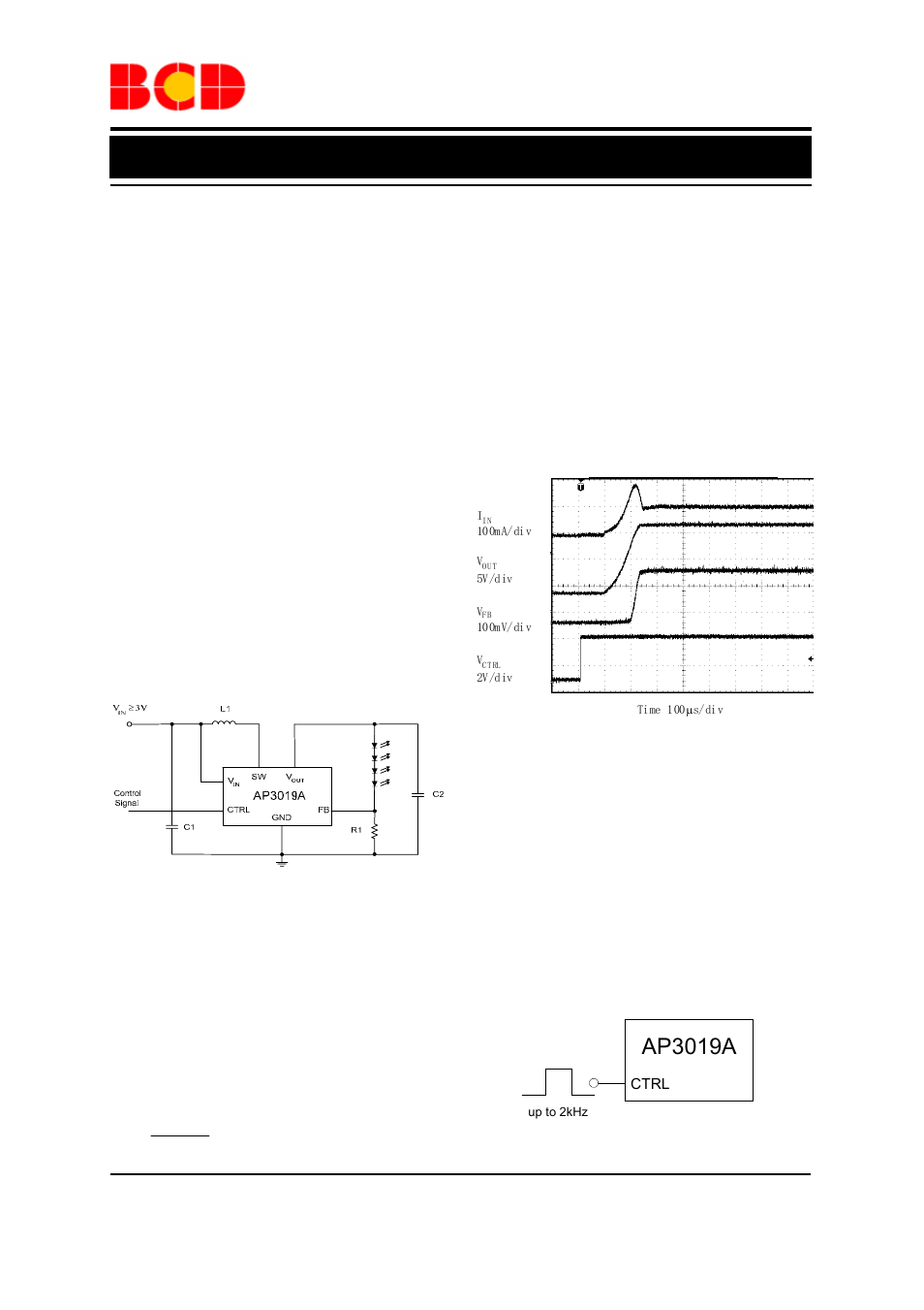 Ap3019a, Data sheet, White led step-up converter ap3019a | Application information, Imv 200 r | Diodes AP3019A User Manual | Page 10 / 15